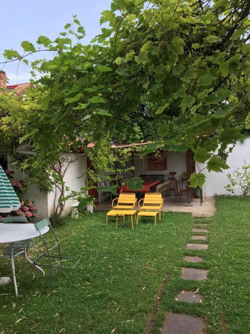 Appartement En Rez De Jardin Ciboure Esterno foto