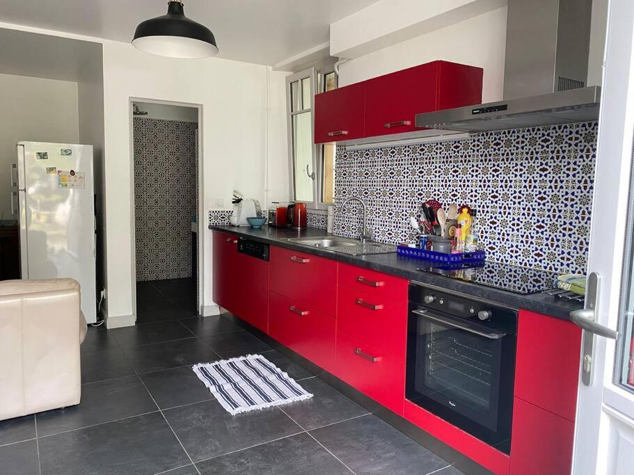 Appartement En Rez De Jardin Ciboure Esterno foto