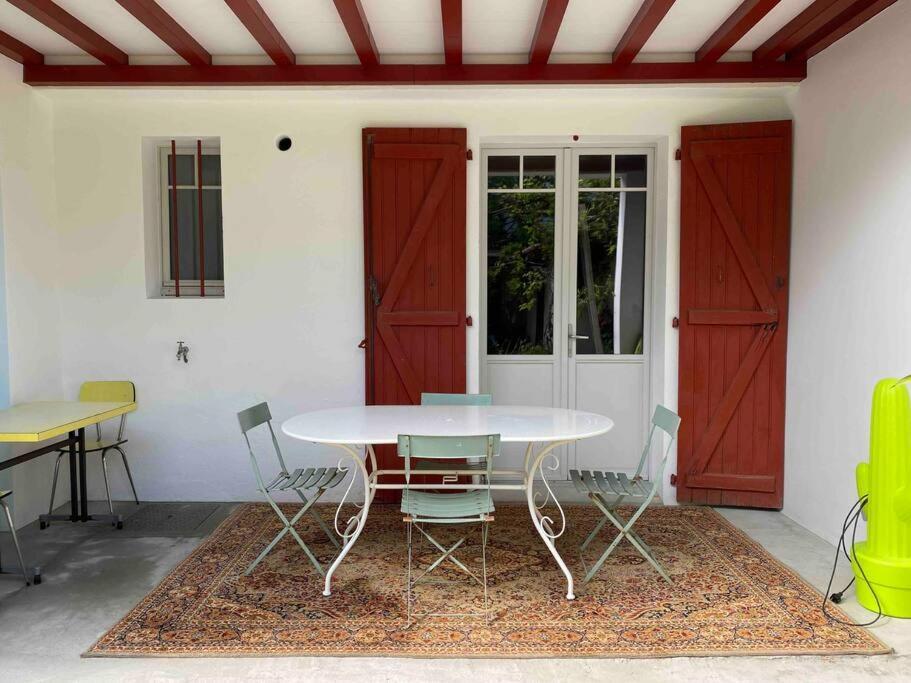 Appartement En Rez De Jardin Ciboure Esterno foto