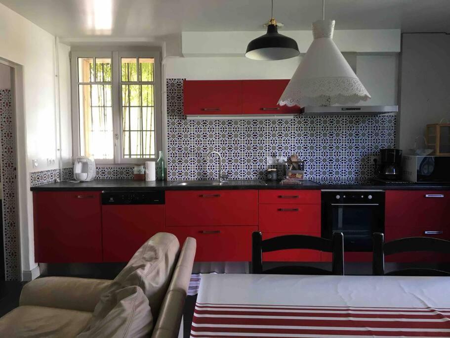 Appartement En Rez De Jardin Ciboure Esterno foto